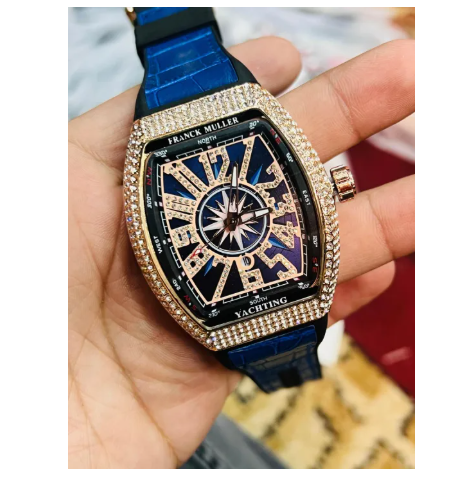 Blue Franck muller watch