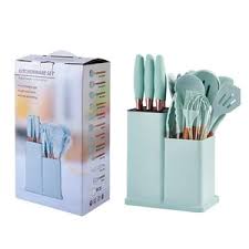 Kitchen Laddle Silicon 19Peices