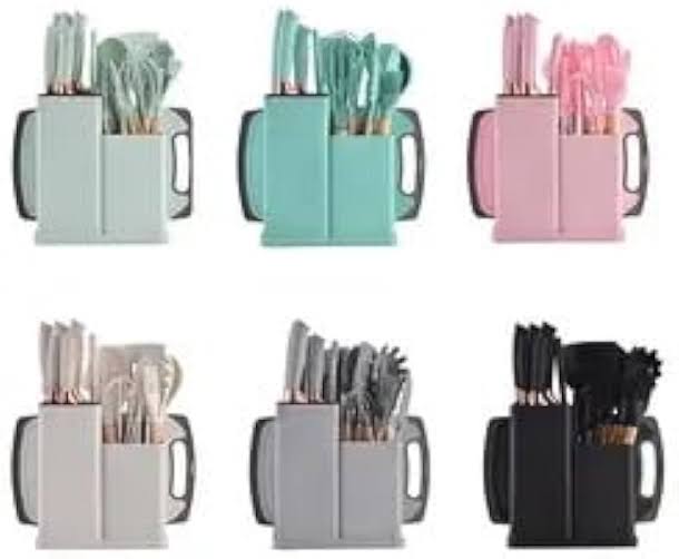 Kitchen Laddle Silicon 19Peices